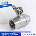 Stainless Steel BSP 2PC Industrial Floating Ball Valve